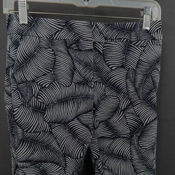 Ann Taylor Women Capri Pants 00P Blue Coastal Preppy Statement Academia Nautical - Picture 3 of 9